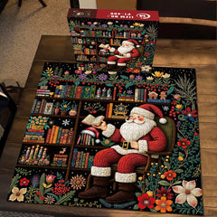 Der Garten des Weihnachtsmanns liest Jigsaw Puzzle 1000 Stücke