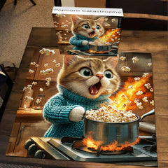 Popcorn -Katastrophen -Puzzle 1000 Teile