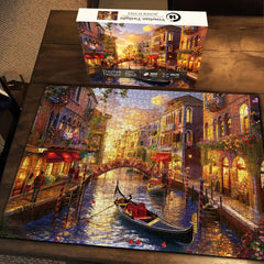 Venezianische Twilight -Puzzle 1000 Stücke