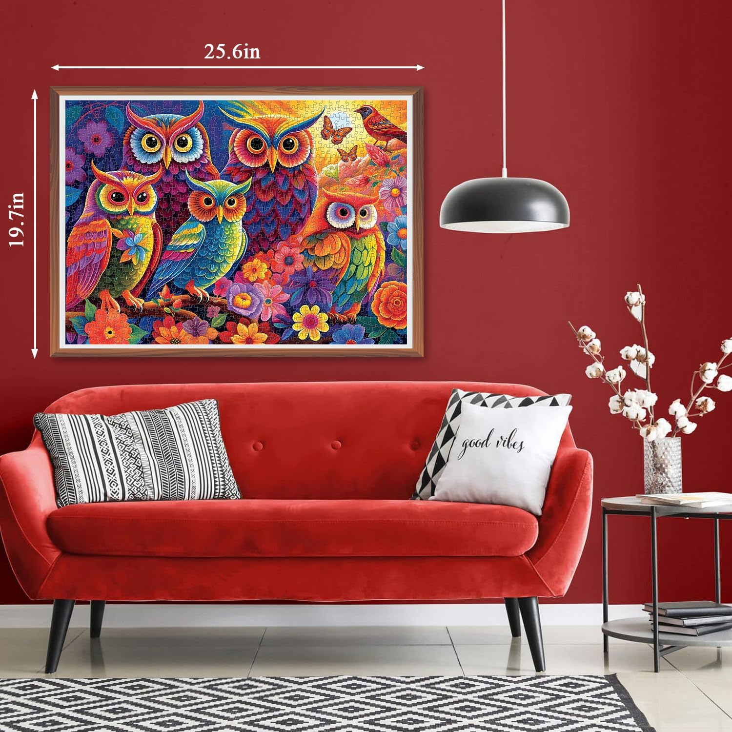 Whimsical Owl Jigsaw Puzzle 1000 Piece