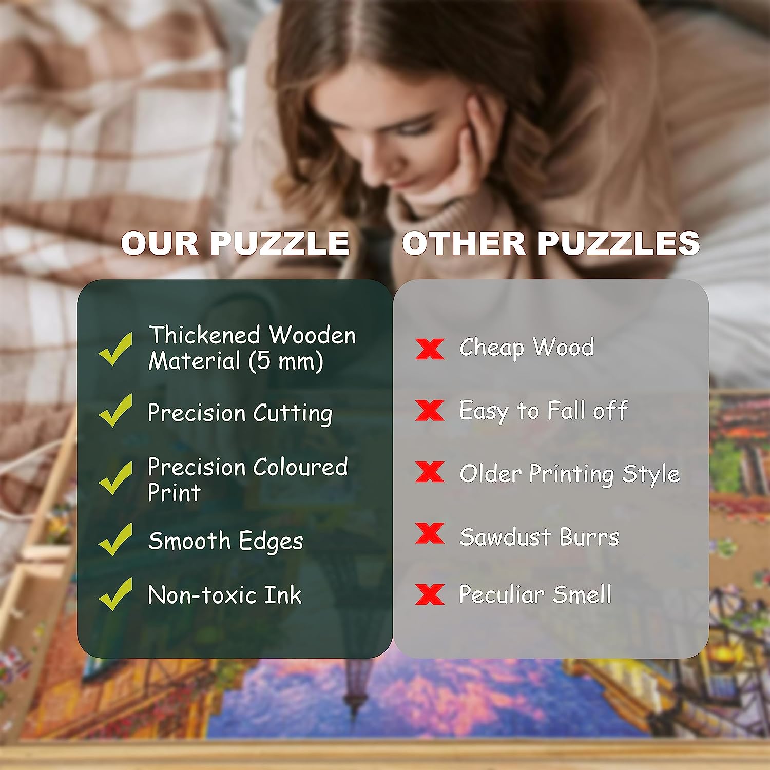 Wooden National Parks Jigsaw Puzzle 500 Pieces