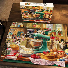 Kittens Baking Adventure Jigsaw Puzzle 1000 Pieces